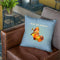 Upside Down Africa Throw Pillow By American Flat - All About Vibe
