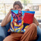 Zeke Throw Pillow By Dawgart - All About Vibe