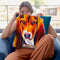 Ears Throw Pillow By Dawgart - All About Vibe