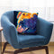 Fiesta Freddie Throw Pillow By Dawgart - All About Vibe