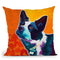 Piper Throw Pillow By Dawgart - All About Vibe