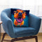 Pittie Party Throw Pillow By Dawgart - All About Vibe