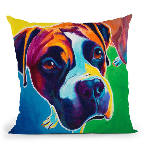 Leo Throw Pillow By Dawgart - All About Vibe