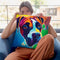 Leo Throw Pillow By Dawgart - All About Vibe