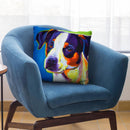 Lady Baillee Throw Pillow By Dawgart - All About Vibe
