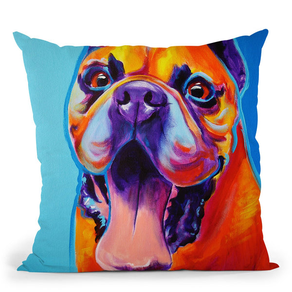Tyson Throw Pillow By Dawgart