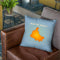 Upside Down Brazil Throw Pillow By American Flat - All About Vibe