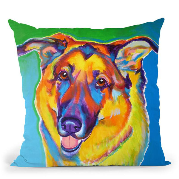 Thomas Throw Pillow By Dawgart - All About Vibe
