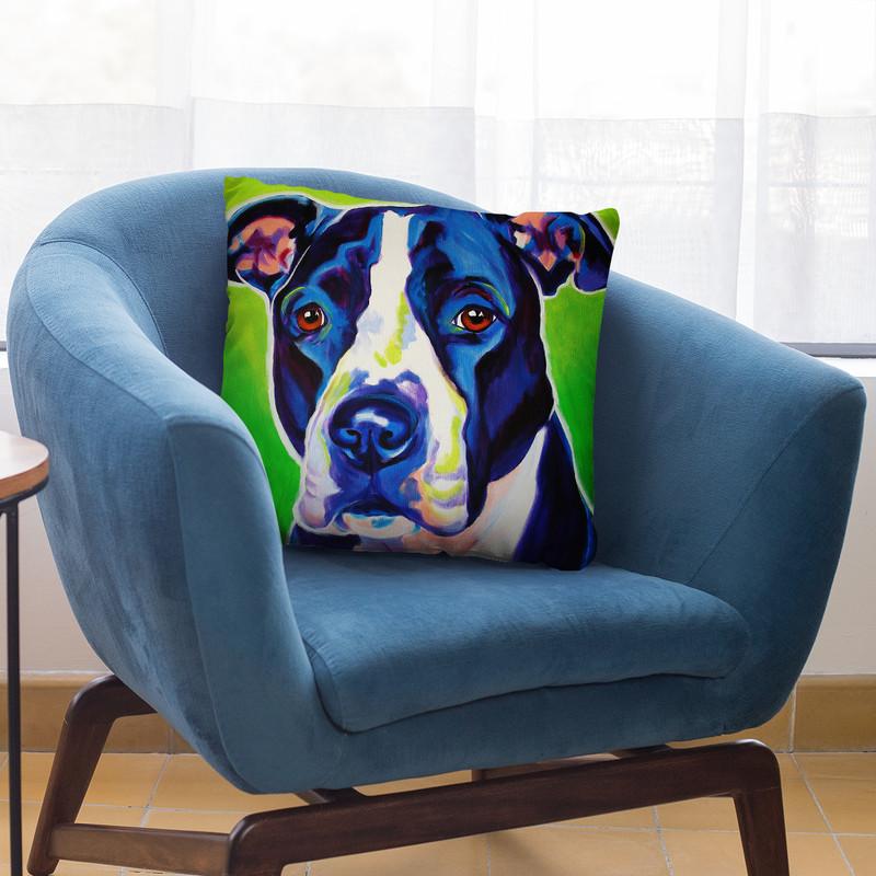 Sadie Throw Pillow By Dawgart - All About Vibe