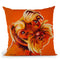 Blue Throw Pillow By Dawgart - All About Vibe