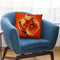 Blue Throw Pillow By Dawgart - All About Vibe