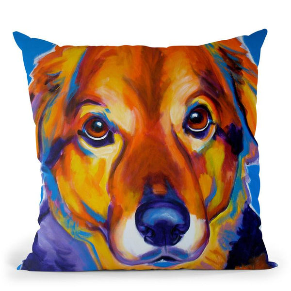 Riley Square Throw Pillow By Dawgart - All About Vibe