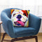 Bully Grin Throw Pillow By Dawgart - All About Vibe