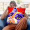 Cat Issa Throw Pillow By Dawgart - All About Vibe