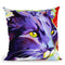 Cat Kelsier Throw Pillow By Dawgart - All About Vibe