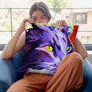 Cat Kelsier Throw Pillow By Dawgart - All About Vibe