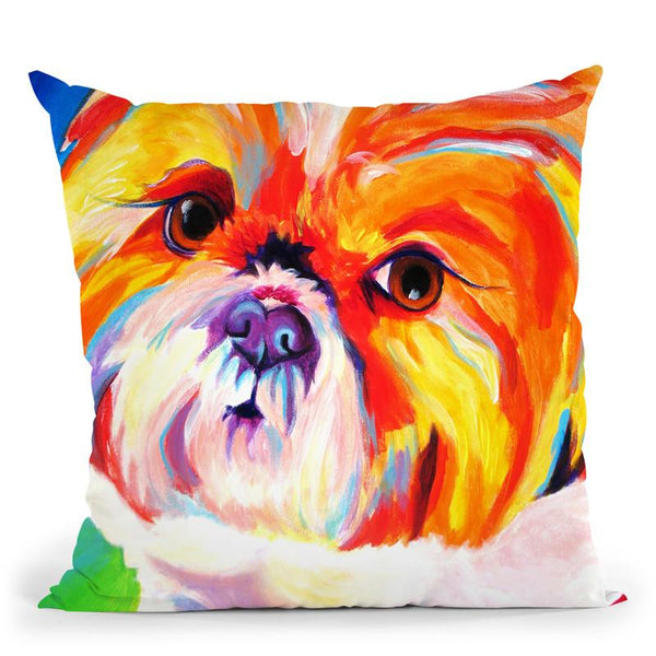 Divot Throw Pillow By Dawgart - All About Vibe