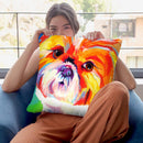 Divot Throw Pillow By Dawgart - All About Vibe