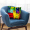 Drooler Get The Floor Throw Pillow By Dawgart - All About Vibe