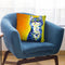 Here Kitty Kitty Throw Pillow By Dawgart - All About Vibe