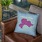 Upside Down China Throw Pillow By American Flat - All About Vibe