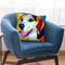 Lou Throw Pillow By Dawgart - All About Vibe