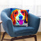 Lucy Throw Pillow By Dawgart - All About Vibe