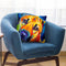 Lulu Throw Pillow By Dawgart - All About Vibe