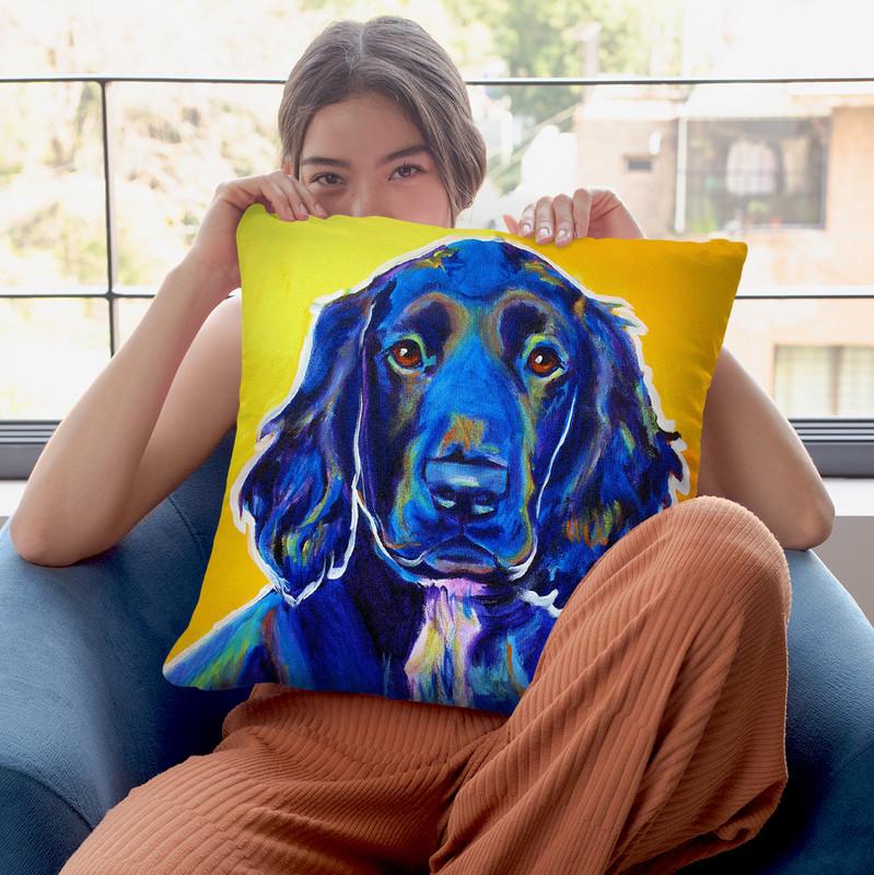 Otis Throw Pillow By Dawgart - All About Vibe