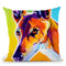 Pharoah Hound Linus Throw Pillow By Dawgart - All About Vibe