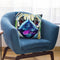 Pugilicious Throw Pillow By Dawgart - All About Vibe