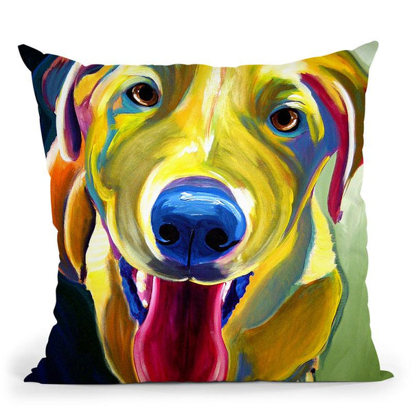 Spencer Throw Pillow By Dawgart - All About Vibe