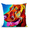 Viszla Throw Pillow By Dawgart - All About Vibe