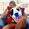 Yum Throw Pillow By Dawgart - All About Vibe