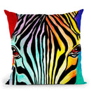 Zebra Throw Pillow By Bob Weer - All About Vibe