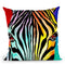 Zebra Throw Pillow By Bob Weer - All About Vibe