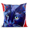 Cat Caleb Throw Pillow By Dawgart - All About Vibe