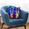 Dachshund Oscar Throw Pillow By Dawgart - All About Vibe