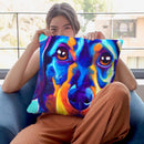 Dachshund Oscar Throw Pillow By Dawgart - All About Vibe
