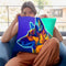 Germanepherd Schatze Throw Pillow By Dawgart - All About Vibe