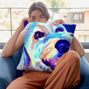 Goldendoodle Penny Throw Pillow By Dawgart - All About Vibe