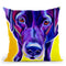 Lab Messier Throw Pillow By Dawgart - All About Vibe