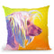 Chinese Crested - Profile Throw Pillow By Dawgart - All About Vibe