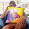 Chinese Crested - Profile Throw Pillow By Dawgart - All About Vibe