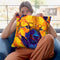 Chow Chow - Sunshine Soul Throw Pillow By Dawgart - All About Vibe