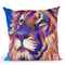 Lion - Cecil Throw Pillow By Dawgart - All About Vibe