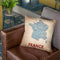 France Throw Pillow By American Flat - All About Vibe