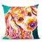 Poodle - Curly Throw Pillow By Dawgart - All About Vibe