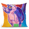 Cat - Bree Throw Pillow By Dawgart - All About Vibe