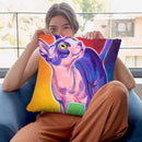 Cat - Bree Throw Pillow By Dawgart - All About Vibe